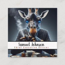 Executive Funny CEO Algemeen directeur Vierkante Visitekaartje