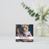 Executive Funny CEO Algemeen directeur Vierkante Visitekaartje (Staand voorkant)