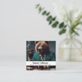 Executive Funny CEO Algemeen directeur Vierkante Visitekaartje (Staand voorkant)