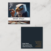 Executive Funny CEO Algemeen directeur Vierkante Visitekaartje (Voorkant / Achterkant)