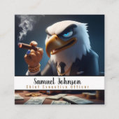 Executive Funny CEO Algemeen directeur Vierkante Visitekaartje (Voorkant)