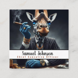 Executive Funny CEO Algemeen directeur Vierkante Visitekaartje