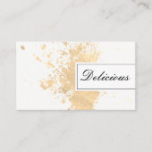 Executive Gold Expressive Visitekaartje (Voorkant)