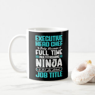 Executive Head Chef Job Titel Beroep Vaardigheden Koffiemok