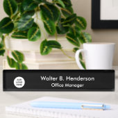 Executive Logo Desk Name Plaque Naambordje