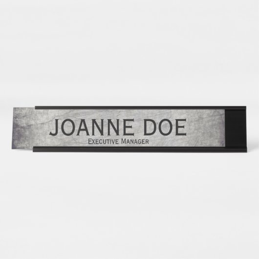 Executive Manager-desknaam Bord Bureau Naambordje (Voorkant)