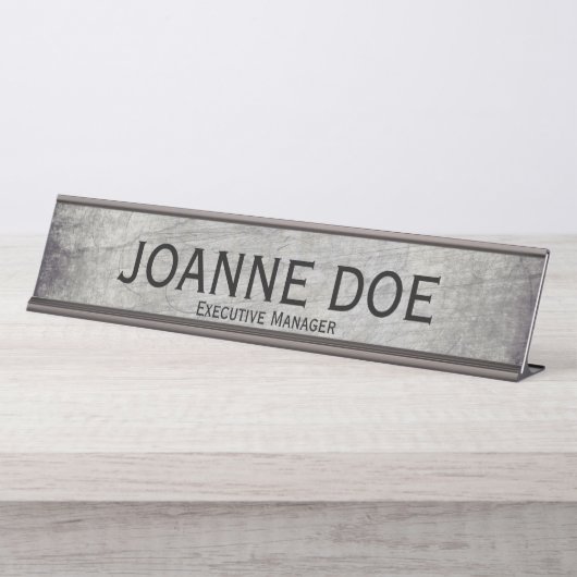 Executive Manager-desknaam Bord Bureau Naambordje (Voorkant)