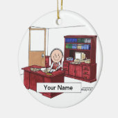 Executive - Mannelijk Keramisch Ornament (Links)