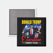 Executive Order 11246 47e President Trump 2025 Magneet (Voorkant / Achterkant)