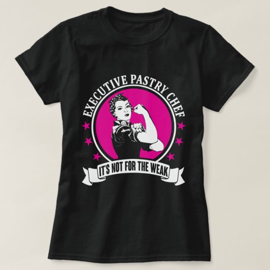 Executive Pastry Chef T-shirt (Design voorkant)