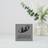 Executive Signature Series | Baas Vierkante Visitekaartje (Staand voorkant)