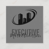 Executive Signature Series | Baas Vierkante Visitekaartje (Voorkant)