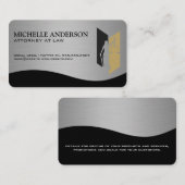 Executive Style | Justice Logo Visitekaartje (Voorkant / Achterkant)