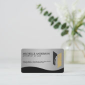 Executive Style | Justice Logo Visitekaartje (Staand voorkant)