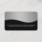 Executive Style | Justice Logo Visitekaartje (Achterkant)