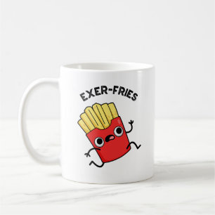 Exer-friet Grappige Fries Puns Koffiemok
