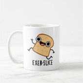 Exer-slice Funny Bread Pun  Koffiemok (Links)
