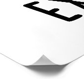 Exer-slice Funny Bread Pun Poster (Hoek)