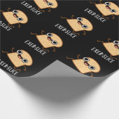 Exer-slice Grappig Brood Grappige Uitdrukking Donk Cadeaupapier (Hoek)