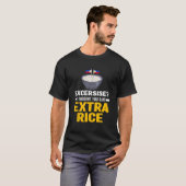 Exercise I Thought You Said Extra Rice Panda T-shirt (Voorkant volledig)