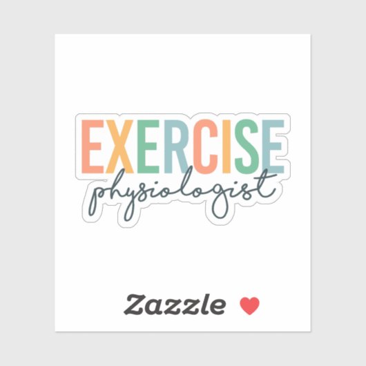 Exercise Physiologist – Exercise Physiology Sticker (Vel)