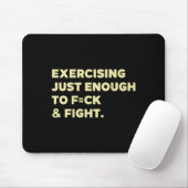 Exercising Just-enough To Fck &amp; Fight Funny (o Muismat (Met muis)