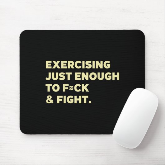 Exercising Just-enough To Fck &amp; Fight Funny (o Muismat (Met muis)