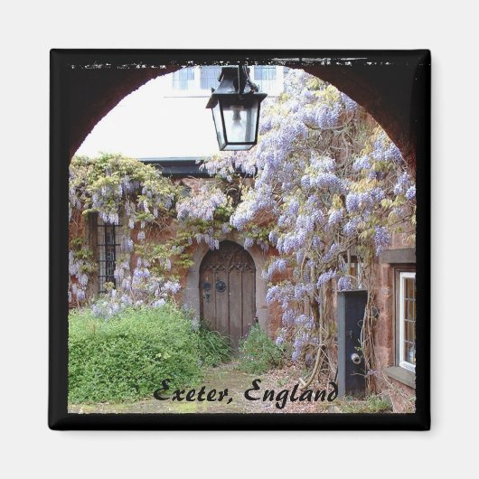 Exeter, Bishops House, Engeland (Fridge Magnet) Magneet (Voorkant)