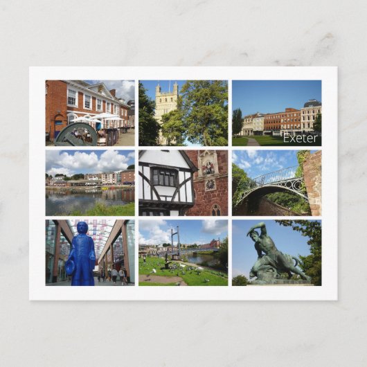 Exeter Briefkaart (Voorkant)