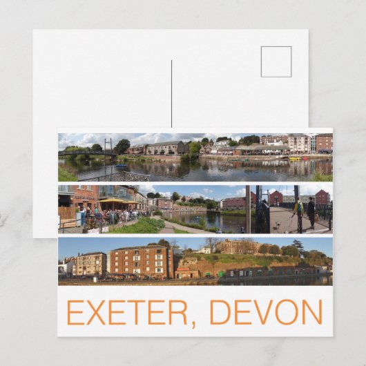 Exeter Briefkaart (Voorkant / Achterkant)