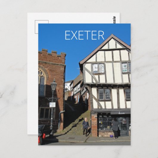Exeter Briefkaart (Voorkant / Achterkant)