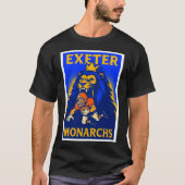 EXETER, CA MONARCHS CLASSIC FOOTBALL T-SHIRT. T-SHIRT (Voorkant)