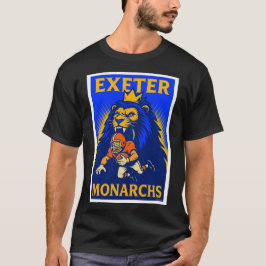 EXETER, CA MONARCHS CLASSIC VOETBAL T-SHIRT. T-SHIRT