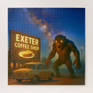EXETER, CALIFORNIË 20 X 20 INCH LEGPUZZEL. LEGPUZZEL
