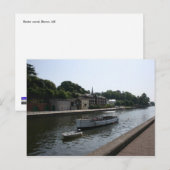 Exeter canal, Devon, Verenigd Koninkrijk Briefkaart (Voorkant / Achterkant)