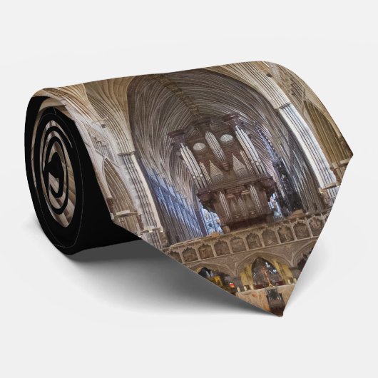 Exeter Cathedraal organ stropdas (Opgerold)