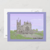 Exeter Cathedral Briefkaart (Voorkant / Achterkant)