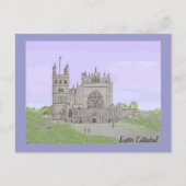 Exeter Cathedral Briefkaart (Voorkant)