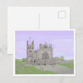 Exeter Cathedral briefkaart, aanpassen Briefkaart (Voorkant / Achterkant)