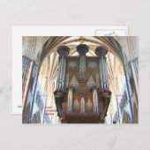 Exeter Cathedral organ, Devon, England, briefkaart (Voorkant / Achterkant)