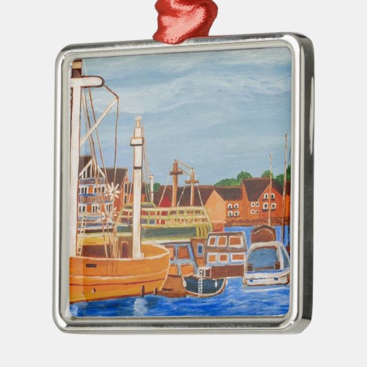 Exeter Devon England Metalen Ornament (Links)