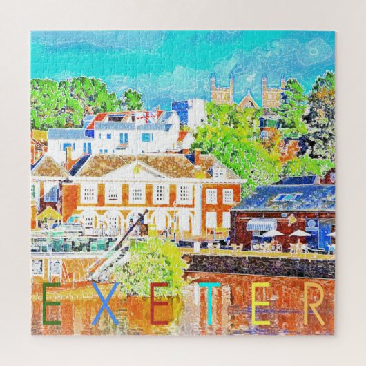 Exeter, Devon, Verenigd Koninkrijk Legpuzzel (Verticaal)