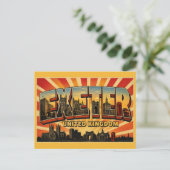 Exeter Engeland Romeinse & Kathedraalstad Briefkaart (Staand voorkant)