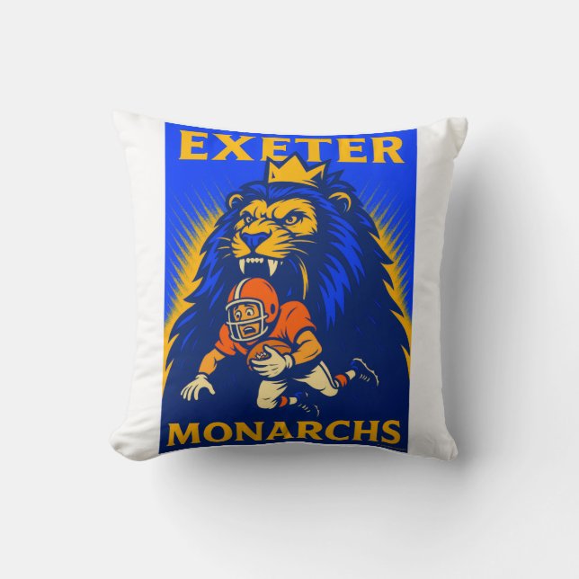 EXETER MONARCHS VOETBAL - CALIFORNIË.   KUSSEN (Voorkant)
