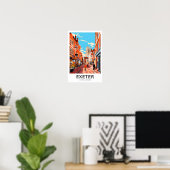 Exeter Nederland Travel Print (Thuiskantoor)
