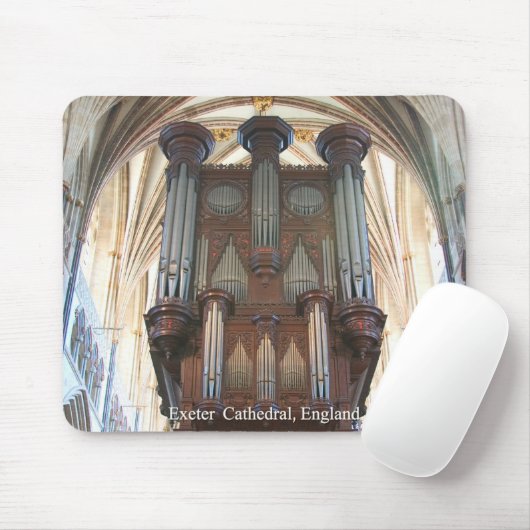 Exeter orgel muismat (Met muis)