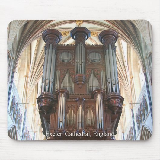 Exeter orgel muismat (Voorkant)