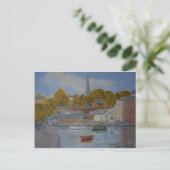 Exeter Quay met boten Briefkaarten (Staand voorkant)