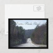 Exeter, Rhode Island Briefkaart (Voorkant / Achterkant)