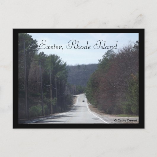 Exeter, Rhode Island Briefkaart (Voorkant)